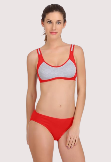 Sports Bra Panty Set for Every Workout Pack of 2