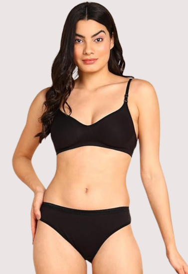 Breathable Cotton Lingerie Set for Her Pack of 2
