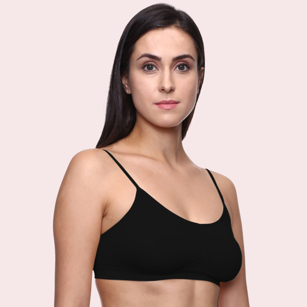 Chic & Flirty Thin Straps Sports Bra Pack of 3