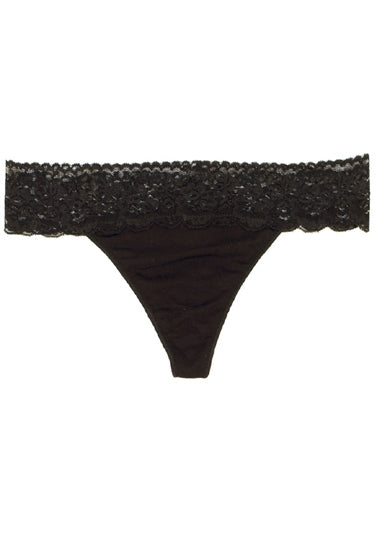 No Secret Low Rise V Shape Lace Thong Panty