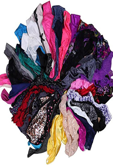 Variety Women G-String Thong Panties Pack of 8