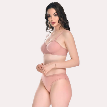 Padded Cotton Bra Panty Set for a Sexy You Pack of 2