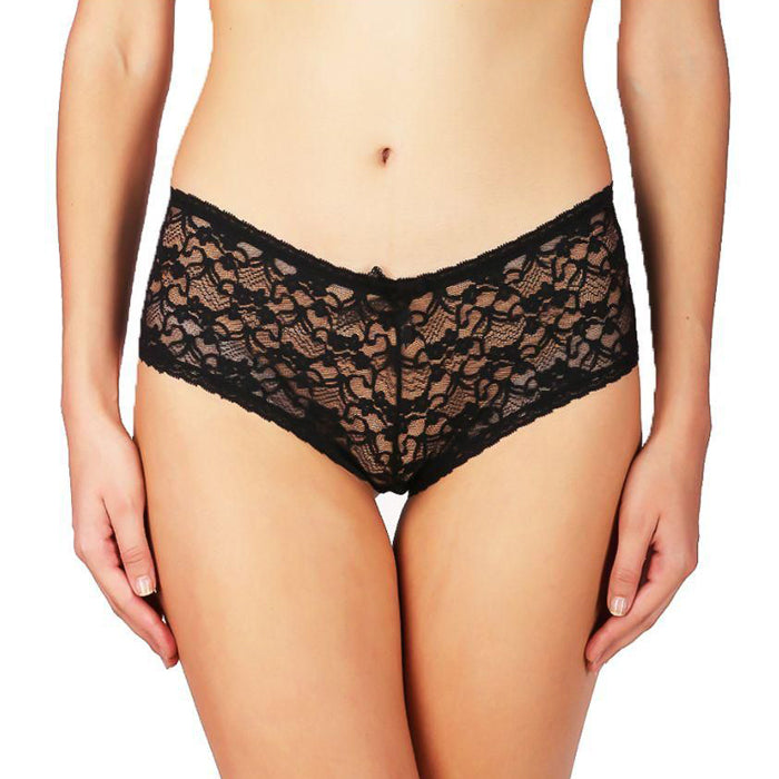Mixed See Through Lace Hipster Panties Pack of 3