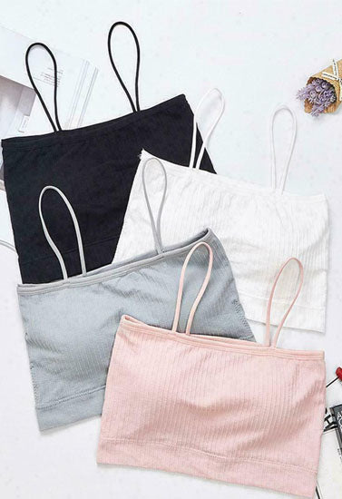 Total Comfort Padded Cami Bras Pack Of 3
