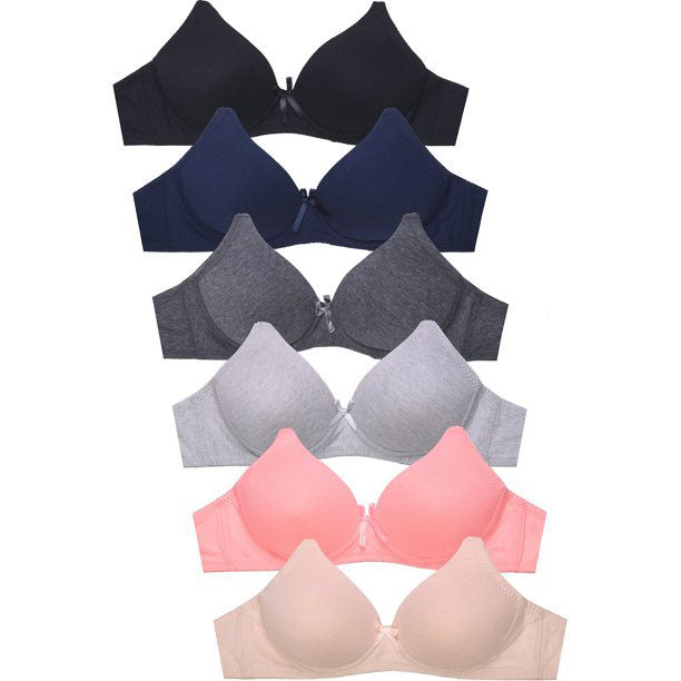 Wirefree Seamless Padded Bra Pack Of 2