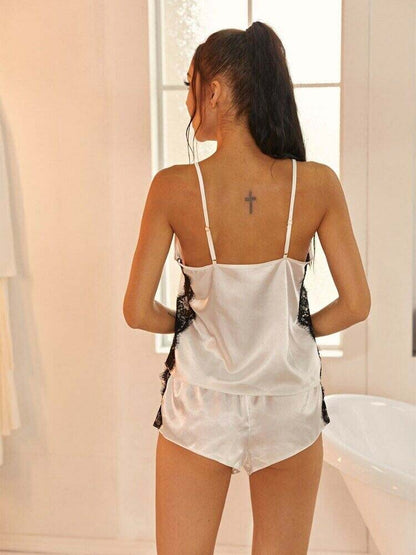 Curve&Co Classic Silk Satin lounge set
