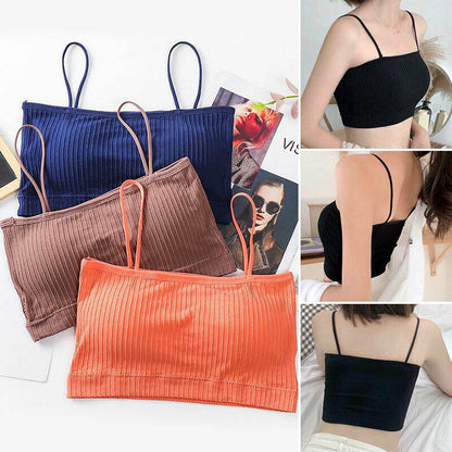 Cute & Comfy Lightly Padded Cami Bra Pack Of 2