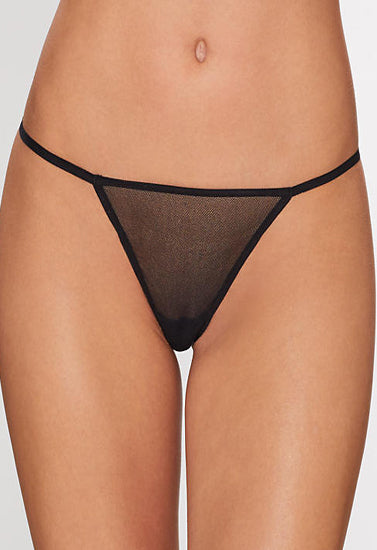 Ladies Delicate See Through G-Strings Pack Of 2