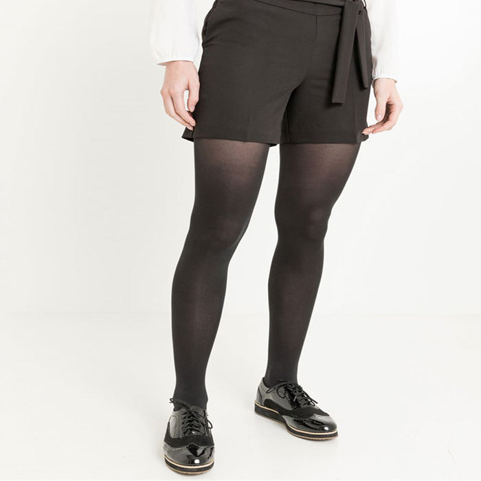 Grain De Malice Lycra Everyday Control Top Grey Pantyhose