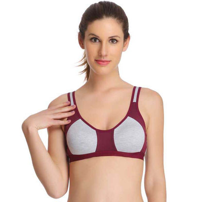 Medium Impact Non Padded Sports Bra Pack Of 3