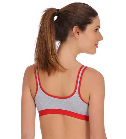 Medium Impact Sports Bra Panty Set Pack of 3