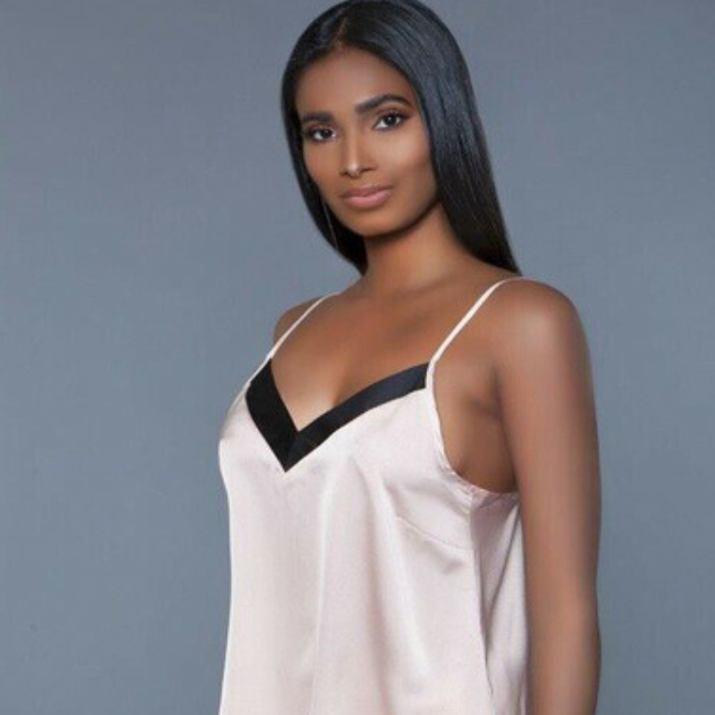 Silk Satin Cami Short Set