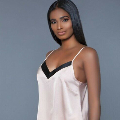 Silk Satin Cami Short Set