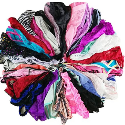 Mix Assorted Thongs for Women's (Pack of 10)