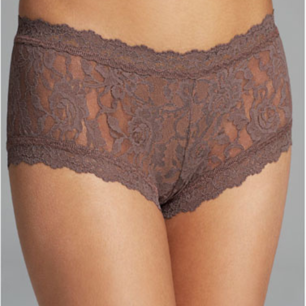 Sensual Brown Lace 2 Piece Panties