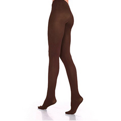 Legacy Legwear Microfiber Control Top Brown Tights