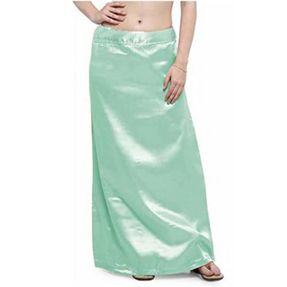 Baby Pink & Sea Green  Silk Underskirt for Ladies