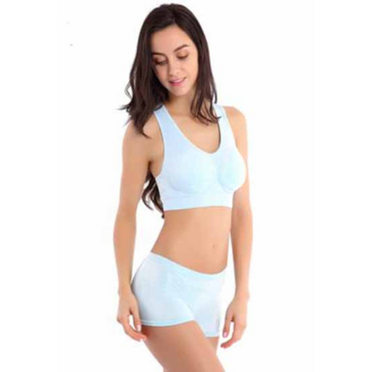 New Running Seamless Padded Sporty Set
