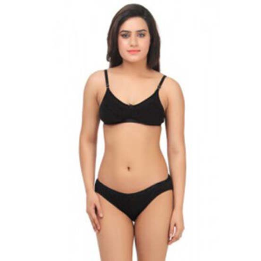Black Absolute Everyday Bra Panty Set