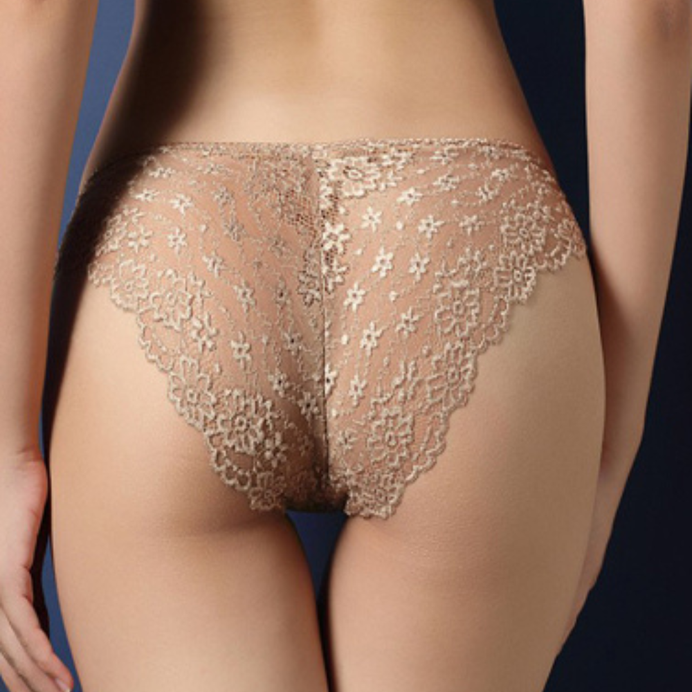Ladies Best Transparent Lace Hipster Brief Pack Of 2