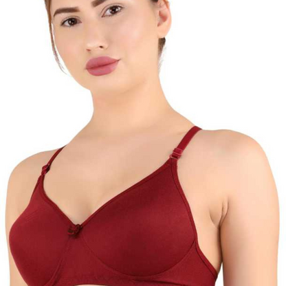 Women T-Shirt Lightly Padded Bra