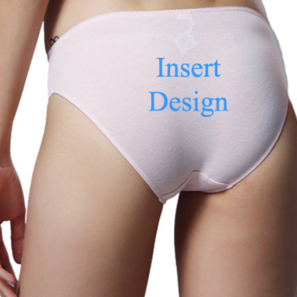 Women Customize Mid Rise Cotton Bikini Panty