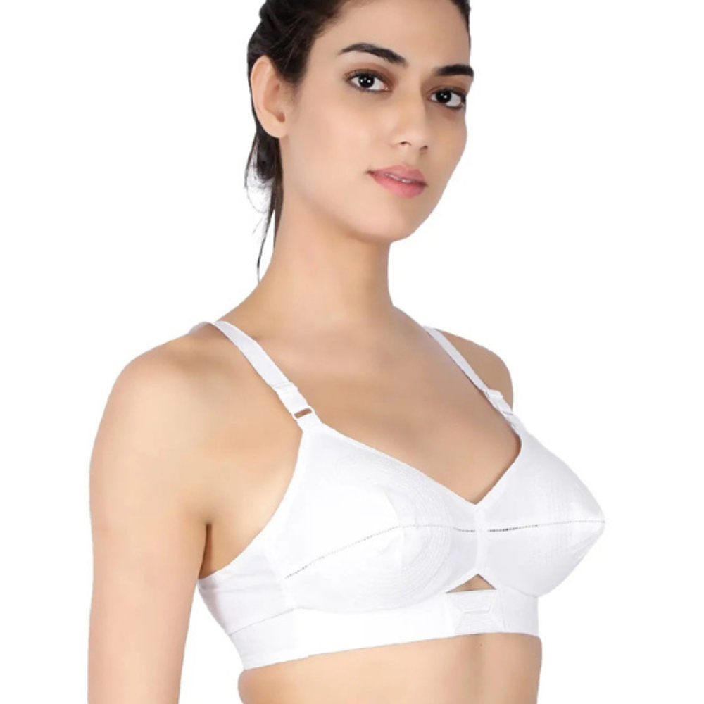 Summer Ready Moisture Absorbent Cotton Bra Pack of 2
