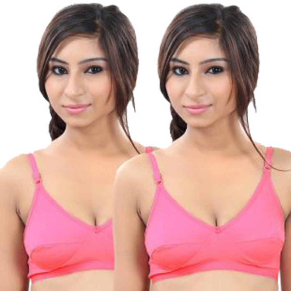 Women's Superb Cotton Comfort Bra Pack of 2