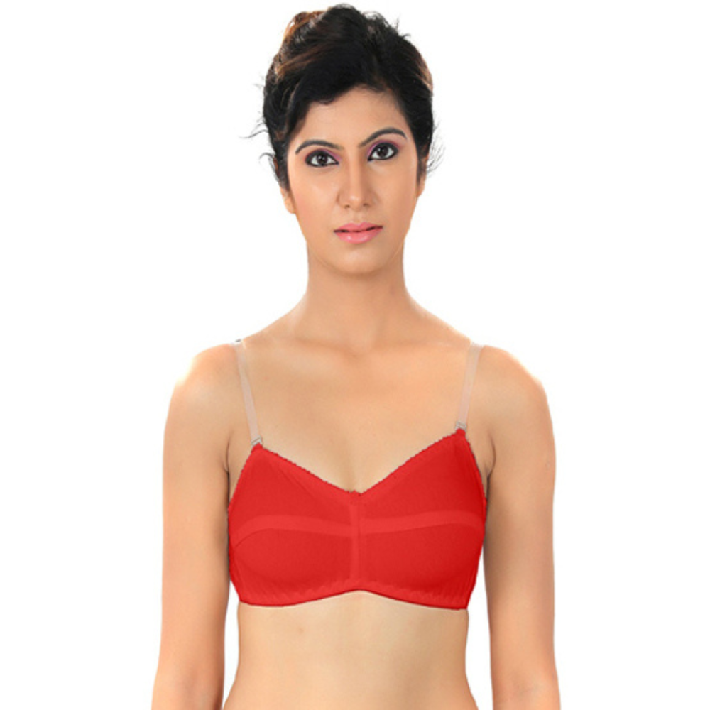 Native Women's Transparent Strap Bra Pack Of 2