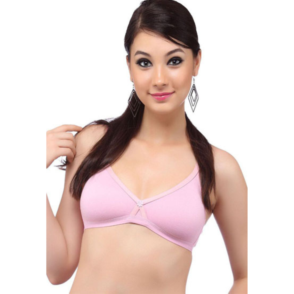 Pink Full Coverage Lightly Lined Every Day Bra