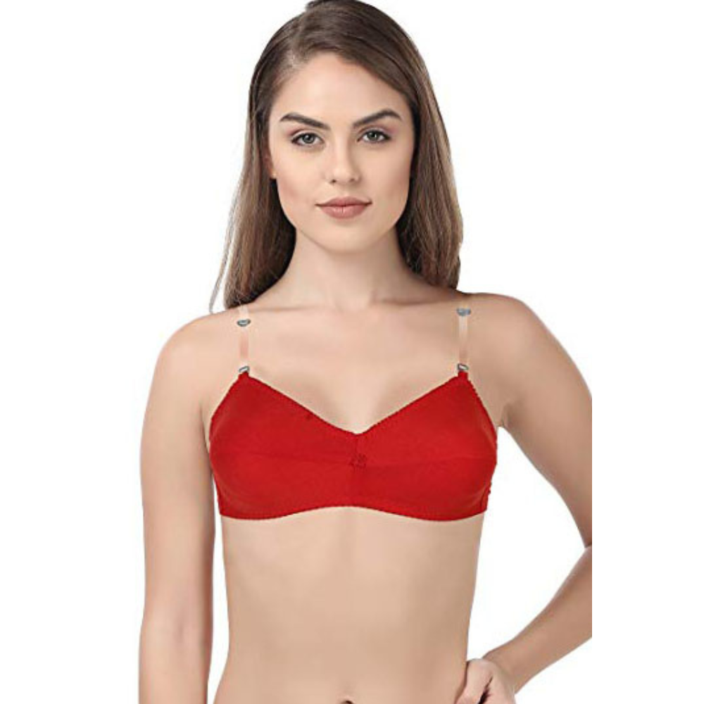 Love Me Mixed Invisible Strap Bra Pack Of 2