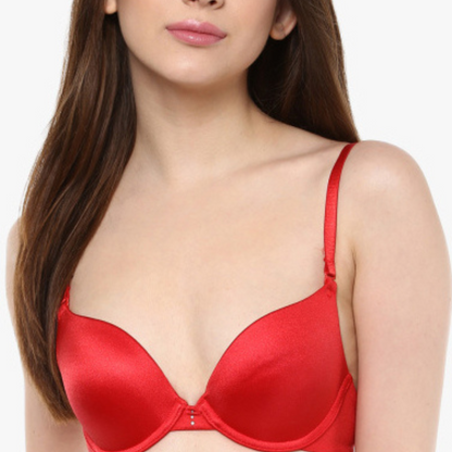 Smooth Sexy Hot Red Bridal Bra Pack Of 2