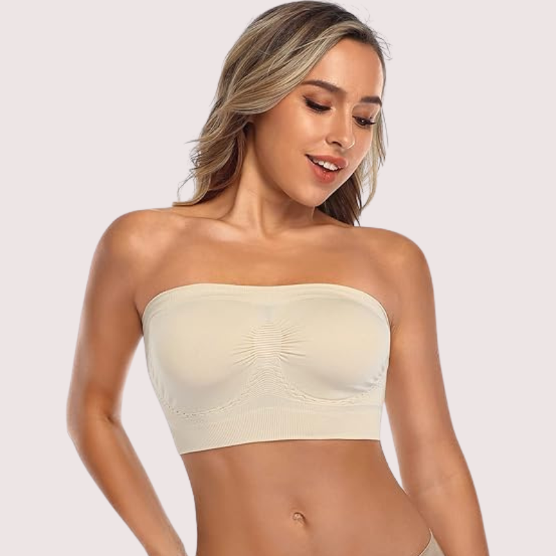 Seamless Tube Bras Non-Padded Pack of 2