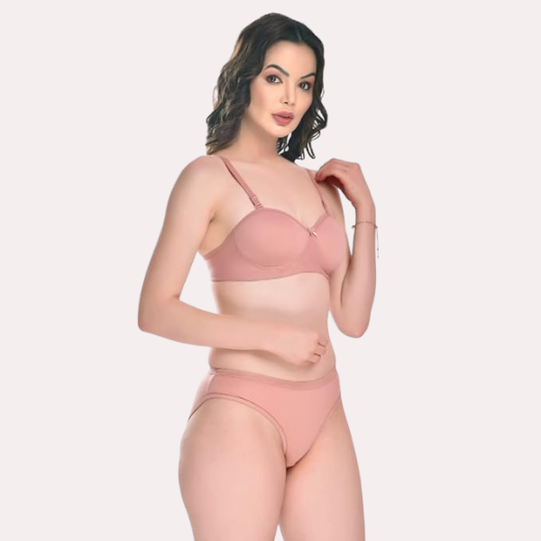 Padded Cotton Bra Panty Set for a Sexy You Pack of 2
