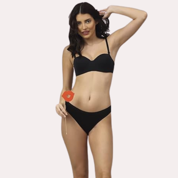 Casual Cotton Comfort Bra Panty Set Pack of 2