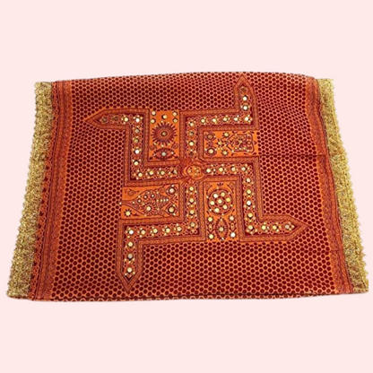 Fashion & Heritage Women’s Solid Cotton Pichora Elegant Dupatta