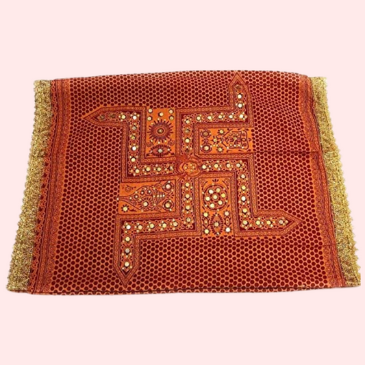 Fashion & Heritage Women’s Solid Cotton Pichora Elegant Dupatta