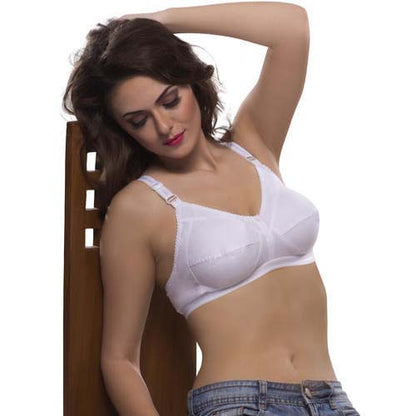Plus Size Cotton Bra Up To Size 50 Pack of 3