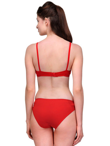 Elegant Solid Color Bra Sets Pack of 3