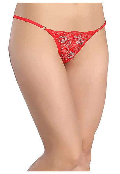 Women's Lace G-String Set Pack of 4