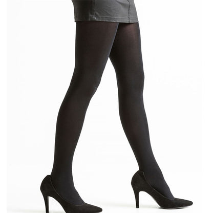 Grain De Malice Lycra Everyday Control Top Grey Pantyhose