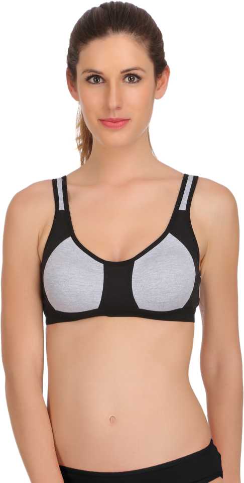 Non Padded medium impact Sports bra ( 2 Pack )