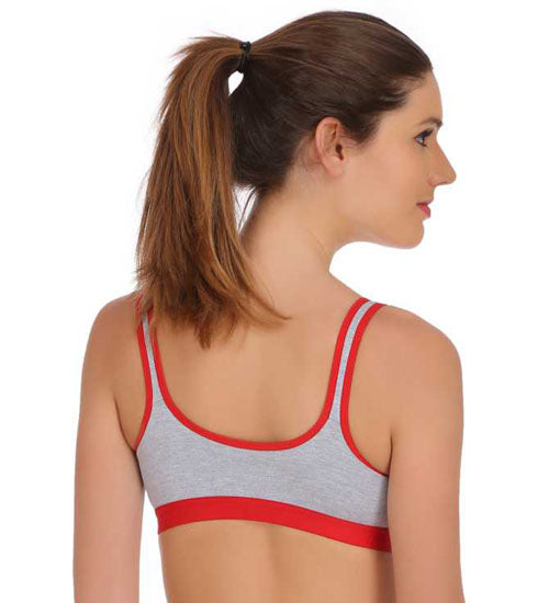 Non Padded medium impact Sports bra ( 2 Pack )