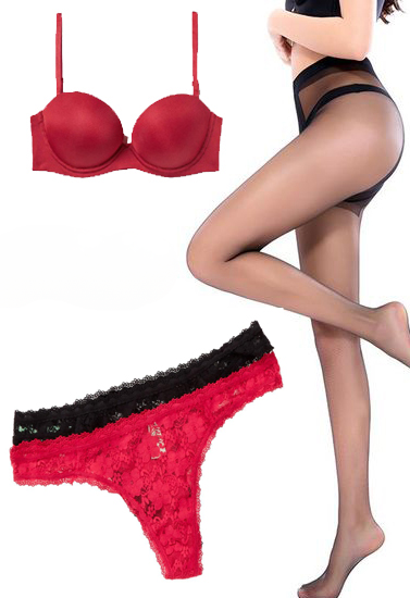 Value Sexy & Sultry Look Lingerie Set Pack Of 3