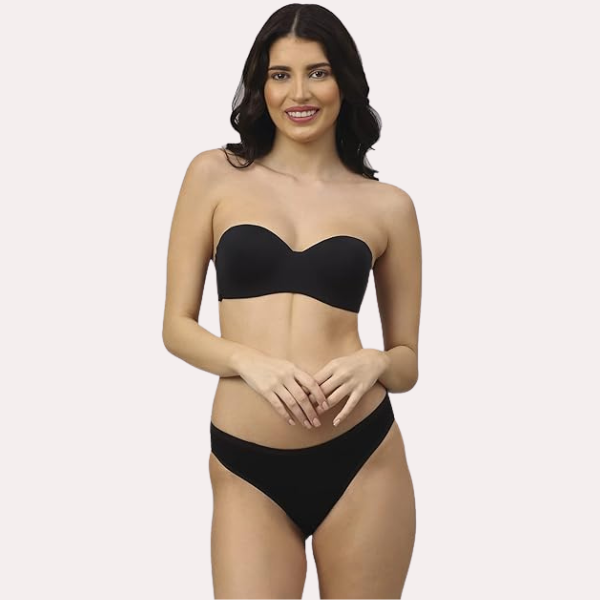 Casual Cotton Comfort Bra Panty Set Pack of 2