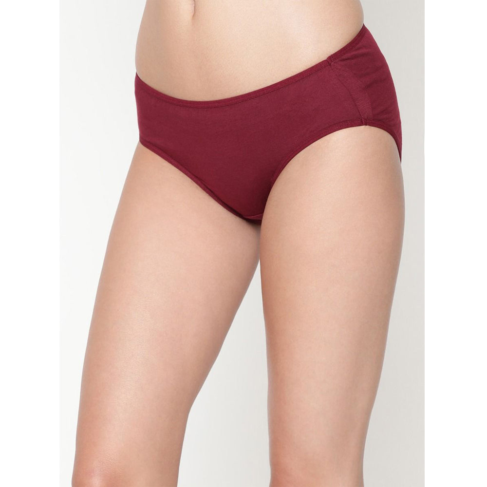 Comfy Snazzy Way Women's Best Fitting Plus Size Maroon Cotton Panties Pack of 2