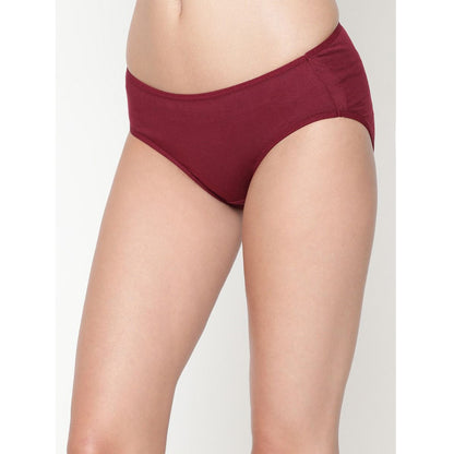 Comfy Snazzy Way Women's Best Fitting Plus Size Maroon Cotton Panties Pack of 2
