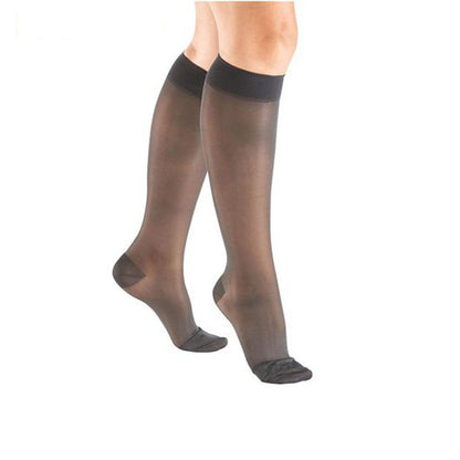 Le Bourget Black Hi-socks Unisex Western Seamless Boot Socks Pack Of 2