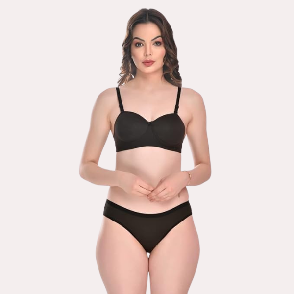 Chic and Comfy Cotton Lingerie Set Pack of 2