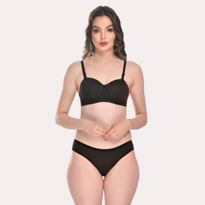 Chic and Comfy Cotton Lingerie Set Pack of 2